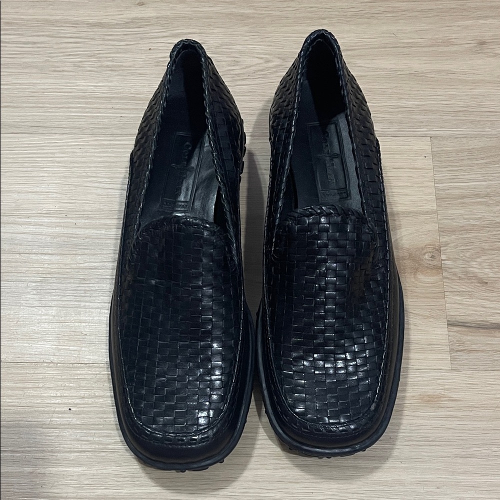 Cole Haan Black Woven Women's Loafers